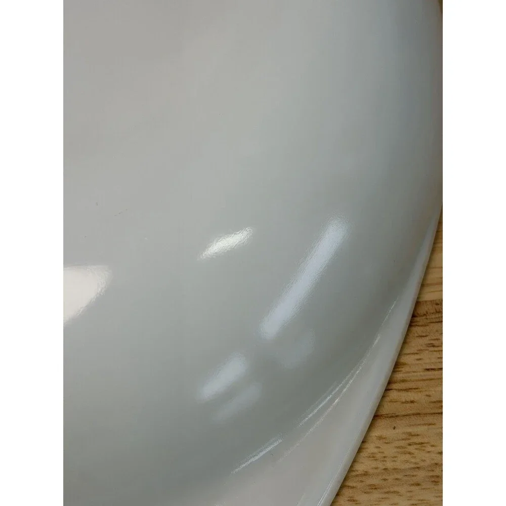 Vintage White Pyrex Divided Casserole Dish 1.5 Qt #1063  Mint